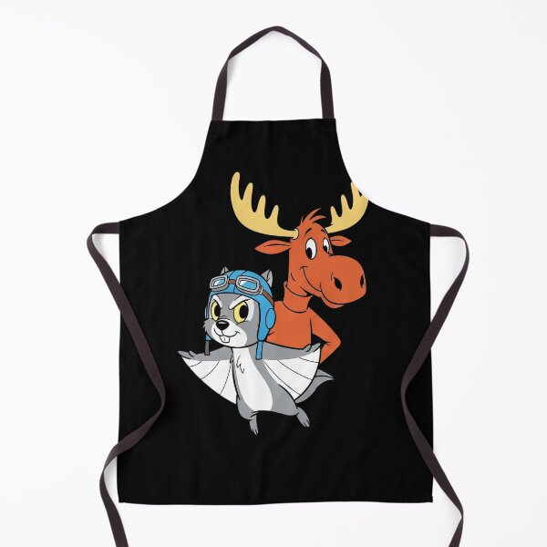 Item preview, Flying Squirrel & Moose Close-Up Retro Cartoon Shirt #6112 designed and sold by shawn-muse.