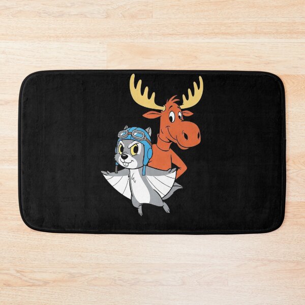 Item preview, Flying Squirrel & Moose Close-Up Retro Cartoon Shirt #6112 designed and sold by shawn-muse.