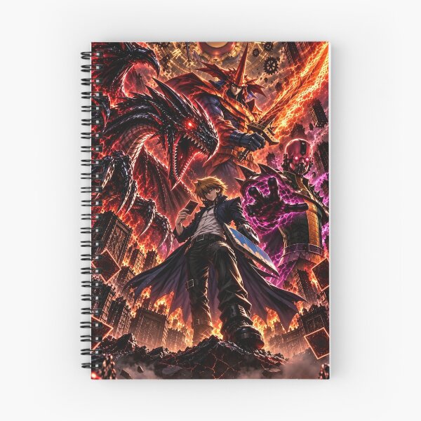 Item preview, Yu-Gi-Oh! Yami Yugi Dark Magician Red-Eyes Black Dragon Epic Anime Battle designed and sold by Dyan4.