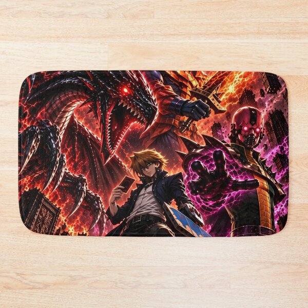 Item preview, Yu-Gi-Oh! Yami Yugi Dark Magician Red-Eyes Black Dragon Epic Anime Battle designed and sold by Dyan4.