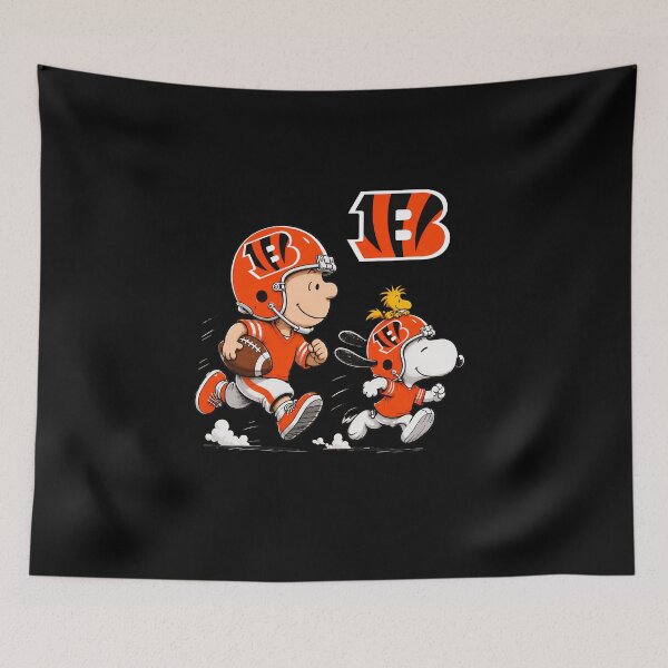 Item preview, Bengals Charlie Brown Snoopy Football  designed and sold by Selvieshop.