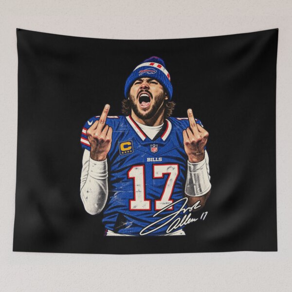 Item preview, football player allen - Josh Allen  designed and sold by UrukawaManko.