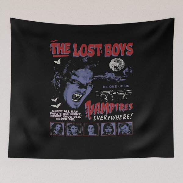 Item preview, 80s Vampire Horror Vampires Everywhere Gothic Retro Cult Movie Graphic designed and sold by ArtbySunRaeer.
