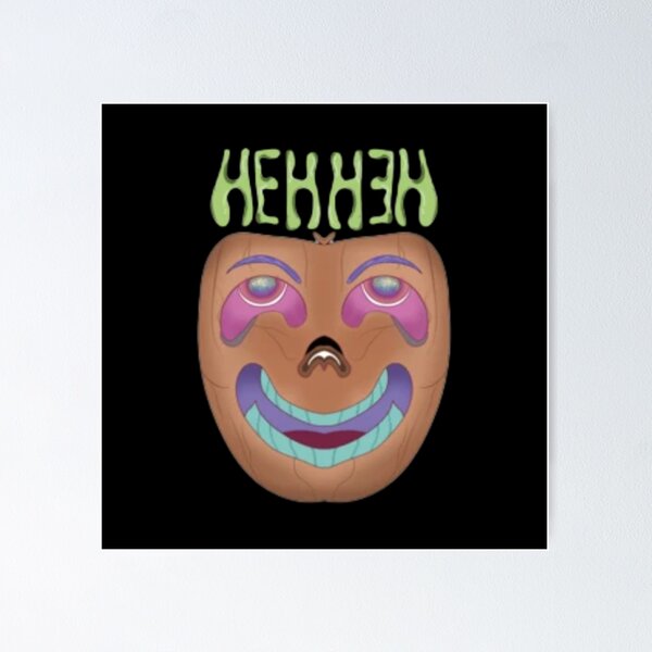 Item preview, Wavy 'HEH HEH' Psychedelic Art designed and sold by WillDaf.