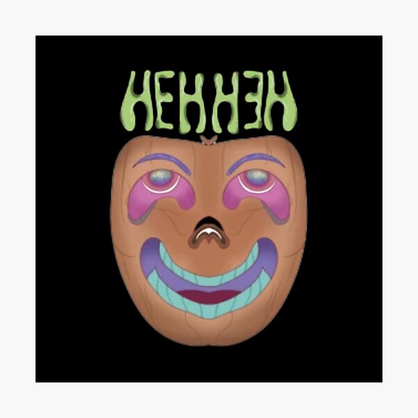 Item preview, Wavy 'HEH HEH' Psychedelic Art designed and sold by WillDaf.