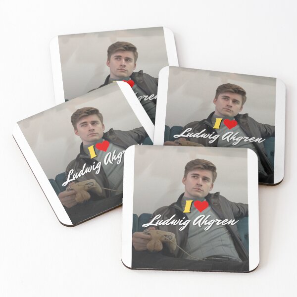 Item preview, Ludwig Ahgren Painted Effect T-Shirt and Sticker designed and sold by DiverseDazzle.