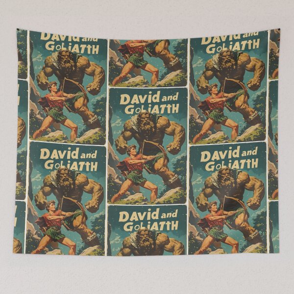 Item preview, David and Goliath - 1 Samual 17 designed and sold by scripturehood.