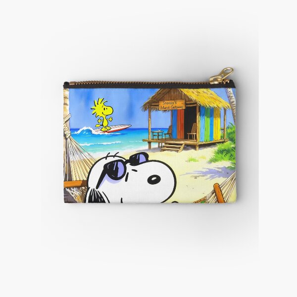 Item preview, Snoopy Hawaiian Beach Hammock Summer Vacation  designed and sold by BadManShop.