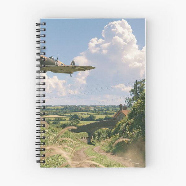 Item preview, Spitfire Over The English Countryside designed and sold by Skyframe Aviation.