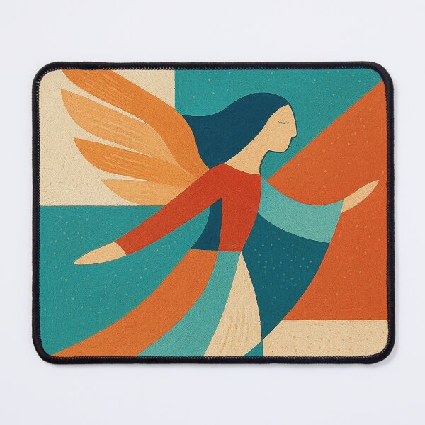 Item preview, Angel with wings - a Geometric illustration. designed and sold by GalleryKauffeld.