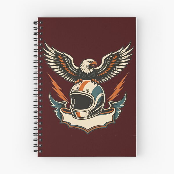 Item preview, American Eagle Biker Motorcycle Helmet Graphic designed and sold by Supertango.