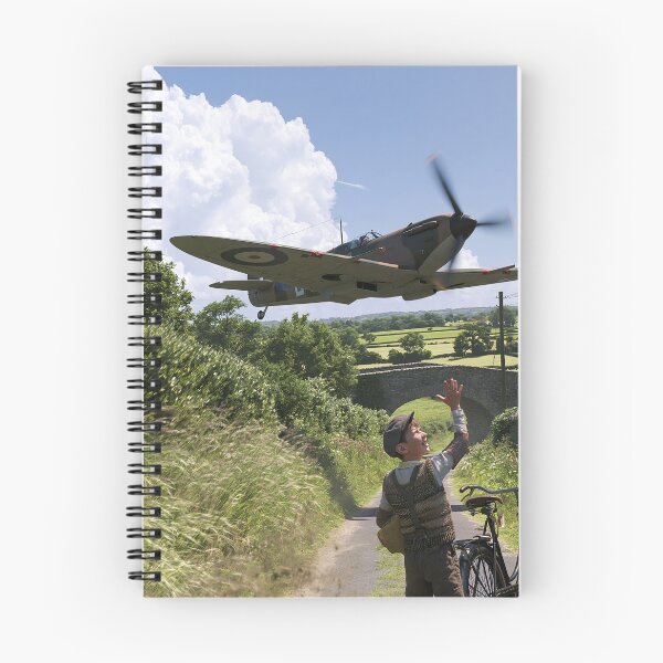 Item preview, Spitfire Wings Over The Country Lane designed and sold by Skyframe Aviation.