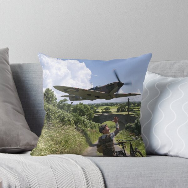 Item preview, Spitfire Wings Over The Country Lane designed and sold by Skyframe Aviation.