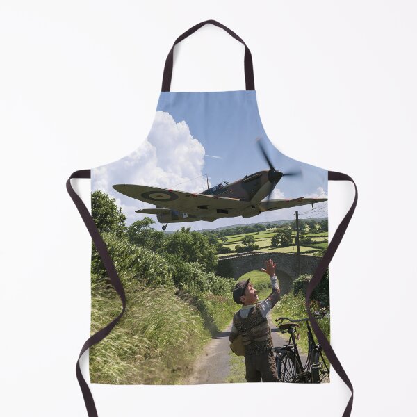 Item preview, Spitfire Wings Over The Country Lane designed and sold by Skyframe Aviation.