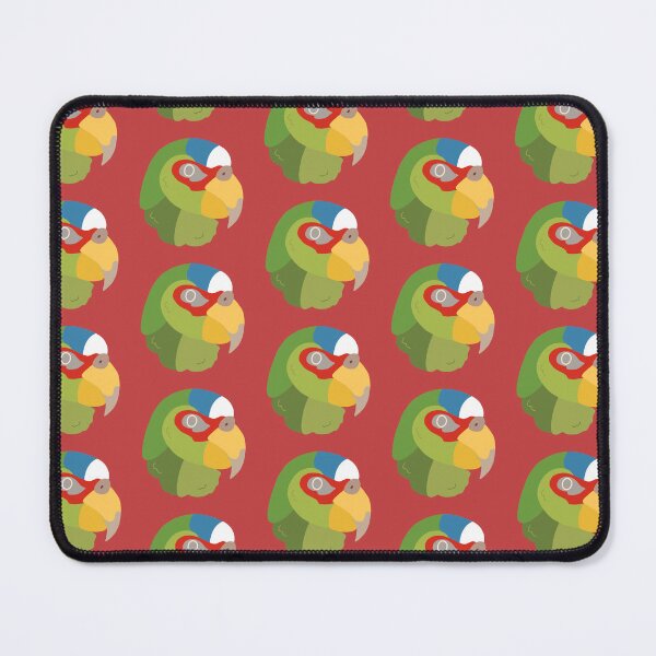 Item preview, CBS Sticker - REDO - White-Crowned Amazon Parrot designed and sold by ClumsyPillbug.
