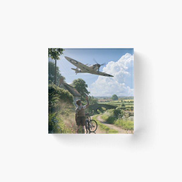 Item preview, Spitfire A Boy And His Bicycle designed and sold by Skyframe Aviation.