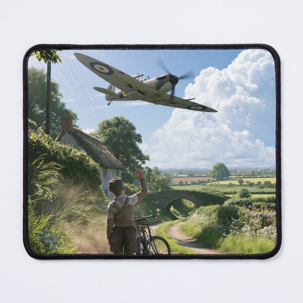 Item preview, Spitfire A Boy And His Bicycle designed and sold by Skyframe Aviation.
