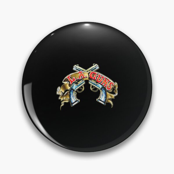 Item preview, L.A. GUNS Crossed Pistols Rock Band  designed and sold by OlafZemlak.