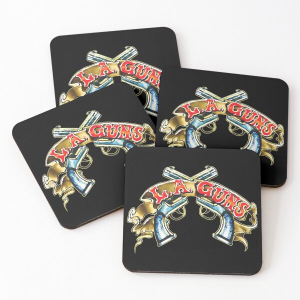 Item preview, L.A. GUNS Crossed Pistols Rock Band  designed and sold by OlafZemlak.