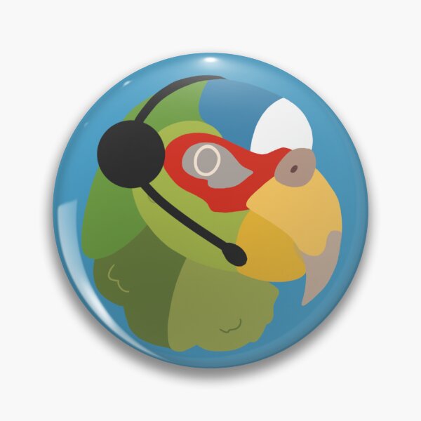 Item preview, CBS Sticker - (OC) Buzz the White-Crowned Amazon Parrot designed and sold by ClumsyPillbug.