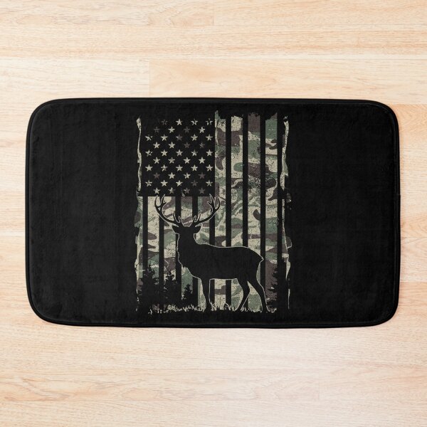 Item preview, Deer Hunting Hunter Camo USA American Flag Patriotic Army designed and sold by JaredDeShop.