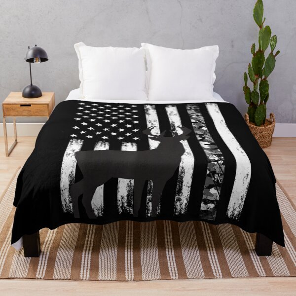 Item preview, Deer Hunting Hunter Camo USA American Flag Patriotic Graphic designed and sold by JaredDeShop.