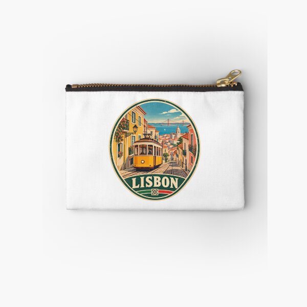 Artikelvorschau, Gelbe Straßenbahn Lissabon – Vintage-Reiseposter Portugal Retro-Stadt entworfen und verkauft von Globalcitytees.