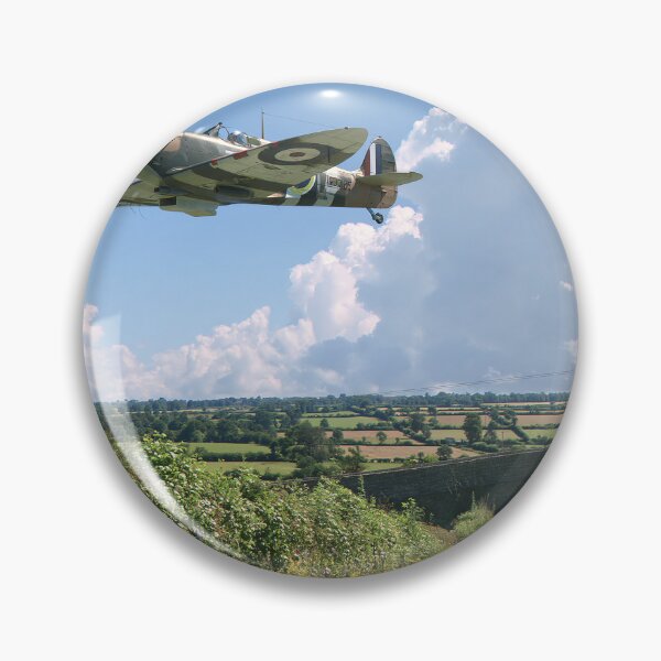 Item preview, Spitfire A Wave From The Country Lane designed and sold by Skyframe Aviation.