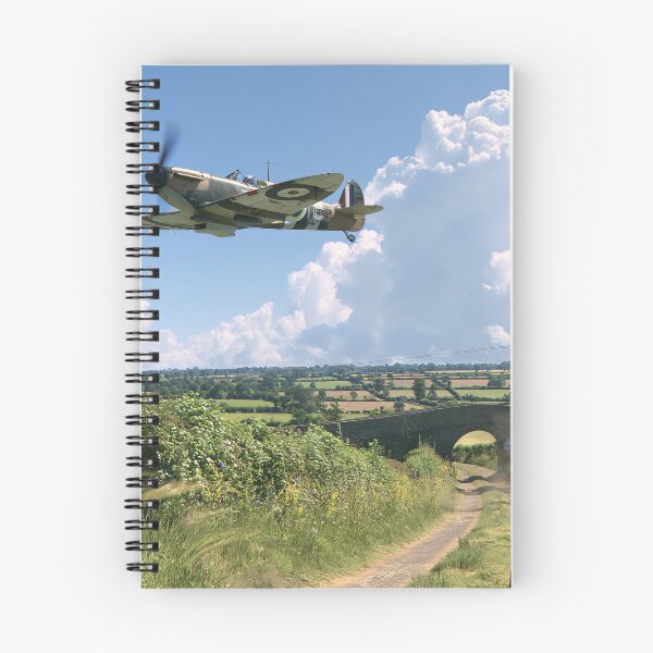 Item preview, Spitfire A Wave From The Country Lane designed and sold by Skyframe Aviation.