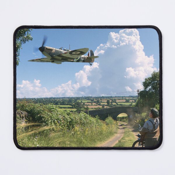 Item preview, Spitfire A Wave From The Country Lane designed and sold by Skyframe Aviation.