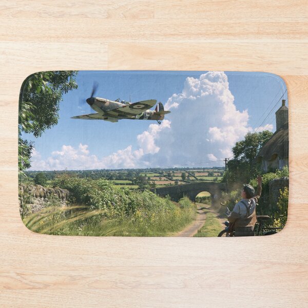 Item preview, Spitfire A Wave From The Country Lane designed and sold by Skyframe Aviation.
