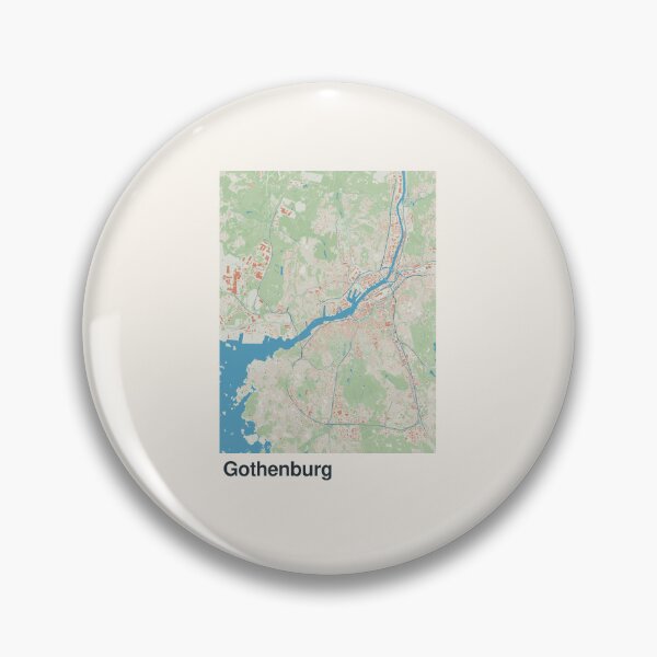 Item preview, Gothenburg Minimalistic Map Art designed and sold by MapsNerd.