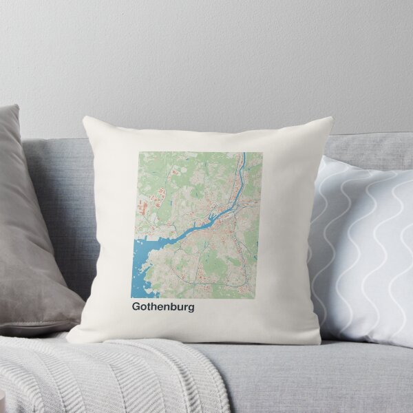 Item preview, Gothenburg Minimalistic Map Art designed and sold by MapsNerd.