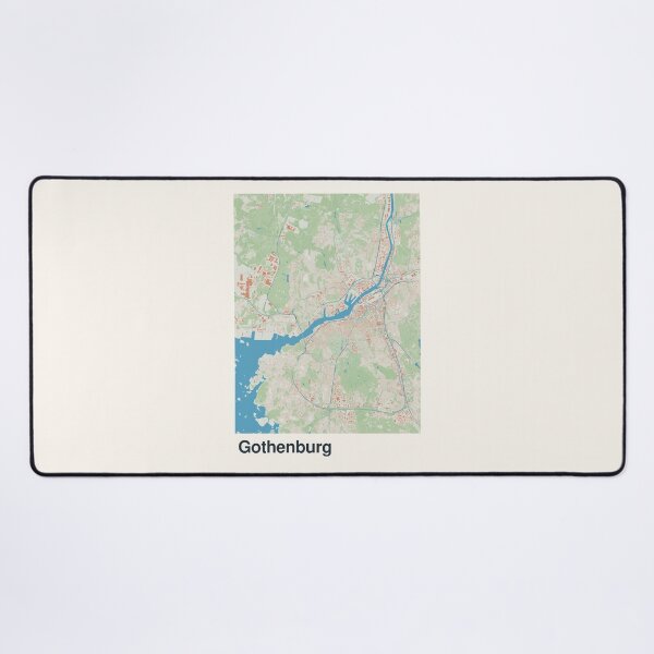 Item preview, Gothenburg Minimalistic Map Art designed and sold by MapsNerd.