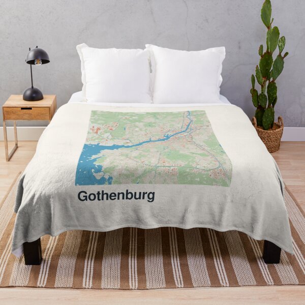 Item preview, Gothenburg Minimalistic Map Art designed and sold by MapsNerd.