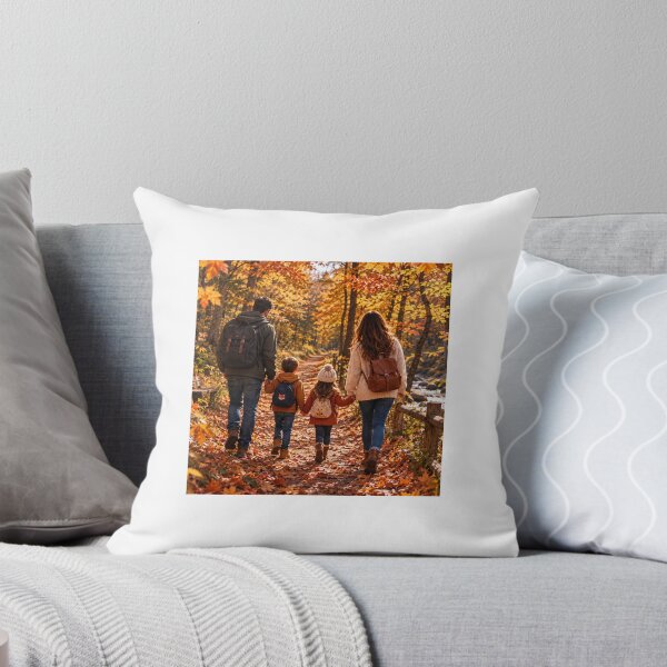 Item preview, Family Autumn Walk – Cozy Fall Forest Memories designed and sold by NestDesigns01.