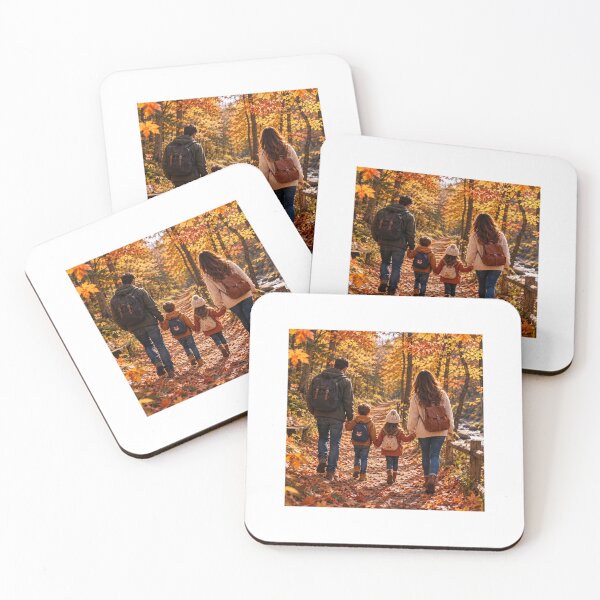 Item preview, Family Autumn Walk – Cozy Fall Forest Memories designed and sold by NestDesigns01.