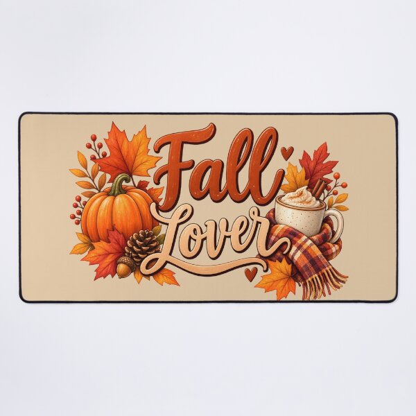 Item preview, Fall Lover – Cozy Pumpkin Spice Autumn Design designed and sold by blankTeeShirt.
