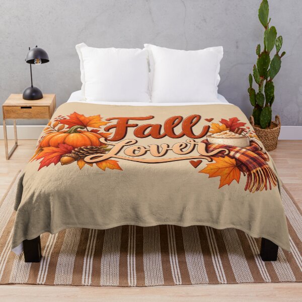 Item preview, Fall Lover – Cozy Pumpkin Spice Autumn Design designed and sold by blankTeeShirt.