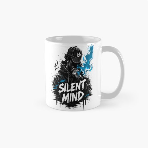 Item preview, Silent Mind Streetwear Graffiti Design designed and sold by StreetWave01.