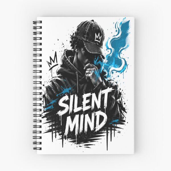 Item preview, Silent Mind Streetwear Graffiti Design designed and sold by StreetWave01.
