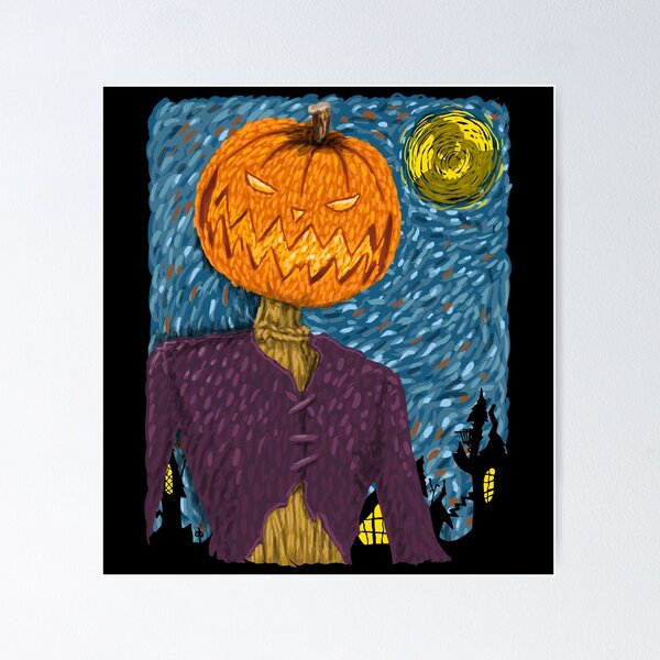 Item preview, Starry Night in Halloween Town designed and sold by zoezowie79.