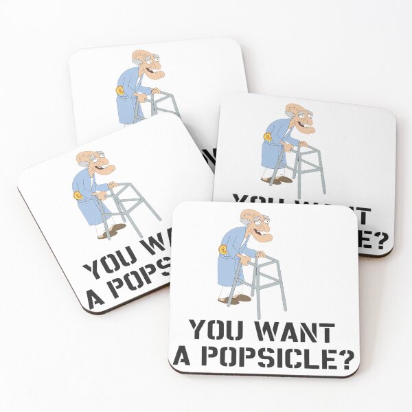 Item preview, Funny Old Man You Want A Popsicle Quote Design designed and sold by OlafZemlak.