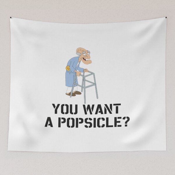 Item preview, Funny Old Man You Want A Popsicle Quote Design designed and sold by OlafZemlak.