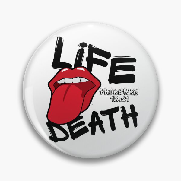 Item preview, Life & Death Are In The Power of the Tongue - Provers 18:21 designed and sold by scripturehood.