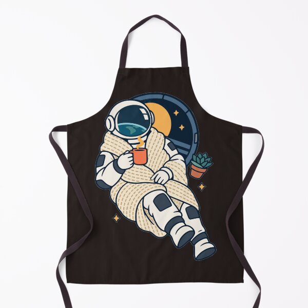 Item preview, Cozy Zero Gravity Astronaut With A Blanket And Hot Coffee designed and sold by KungPowUnicorn.