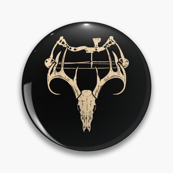 Item preview, Deer Skull Compound Bow Retro Hunting Archery Dad Archer designed and sold by JaredDeShop.