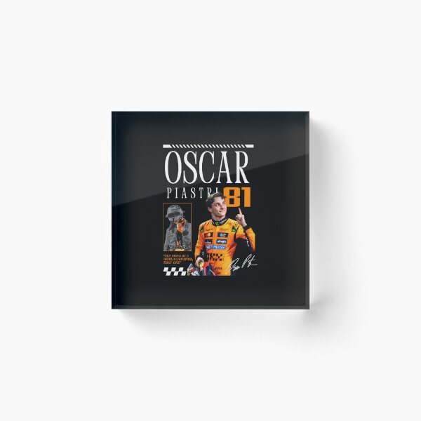 Item preview, F1 Oscar Piastri - White Transparent designed and sold by nenezsisseld.