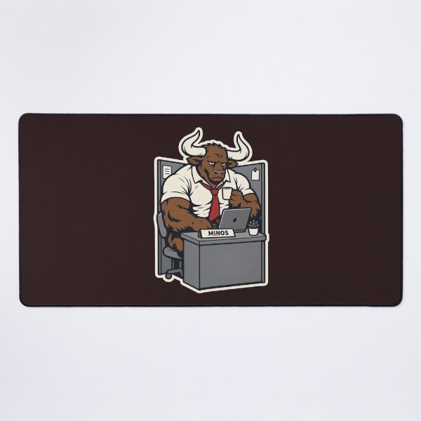 Item preview, Greek Mythology Corporate Minotaur Cubicle Office Grind Labyrinth designed and sold by KungPowUnicorn.