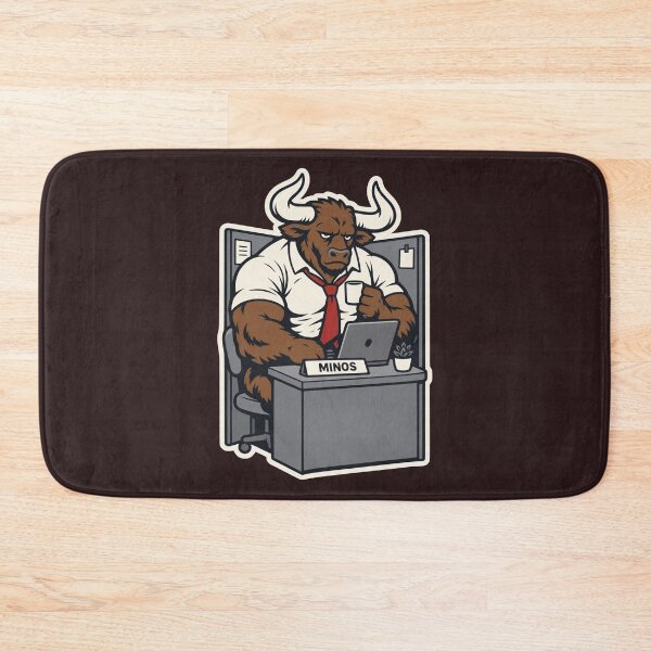 Item preview, Greek Mythology Corporate Minotaur Cubicle Office Grind Labyrinth designed and sold by KungPowUnicorn.